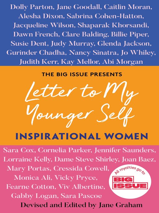 Title details for Letter to My Younger Self by Jane Graham - Wait list